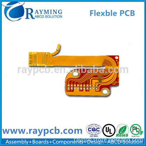 yellow solder mask flexible pcb for lcd